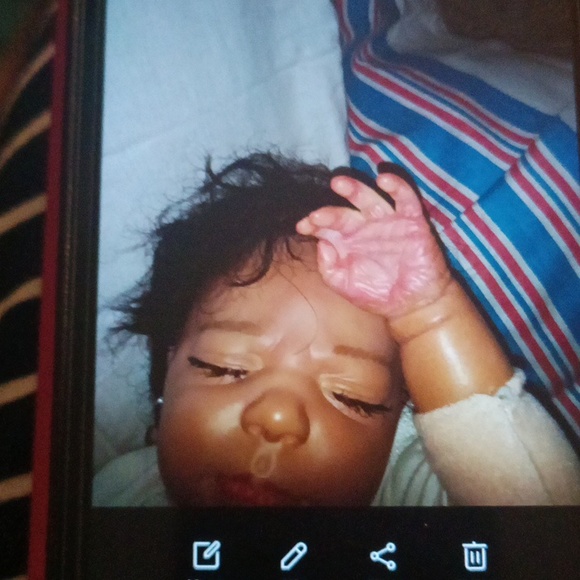 Reborn AA doll Emmy Bountiful Baby - Picture 3 of 4